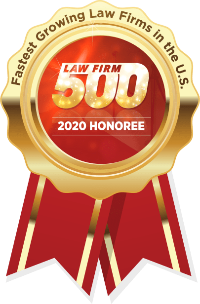 Fastest growing law firms in the U.S. 2020 Honoree