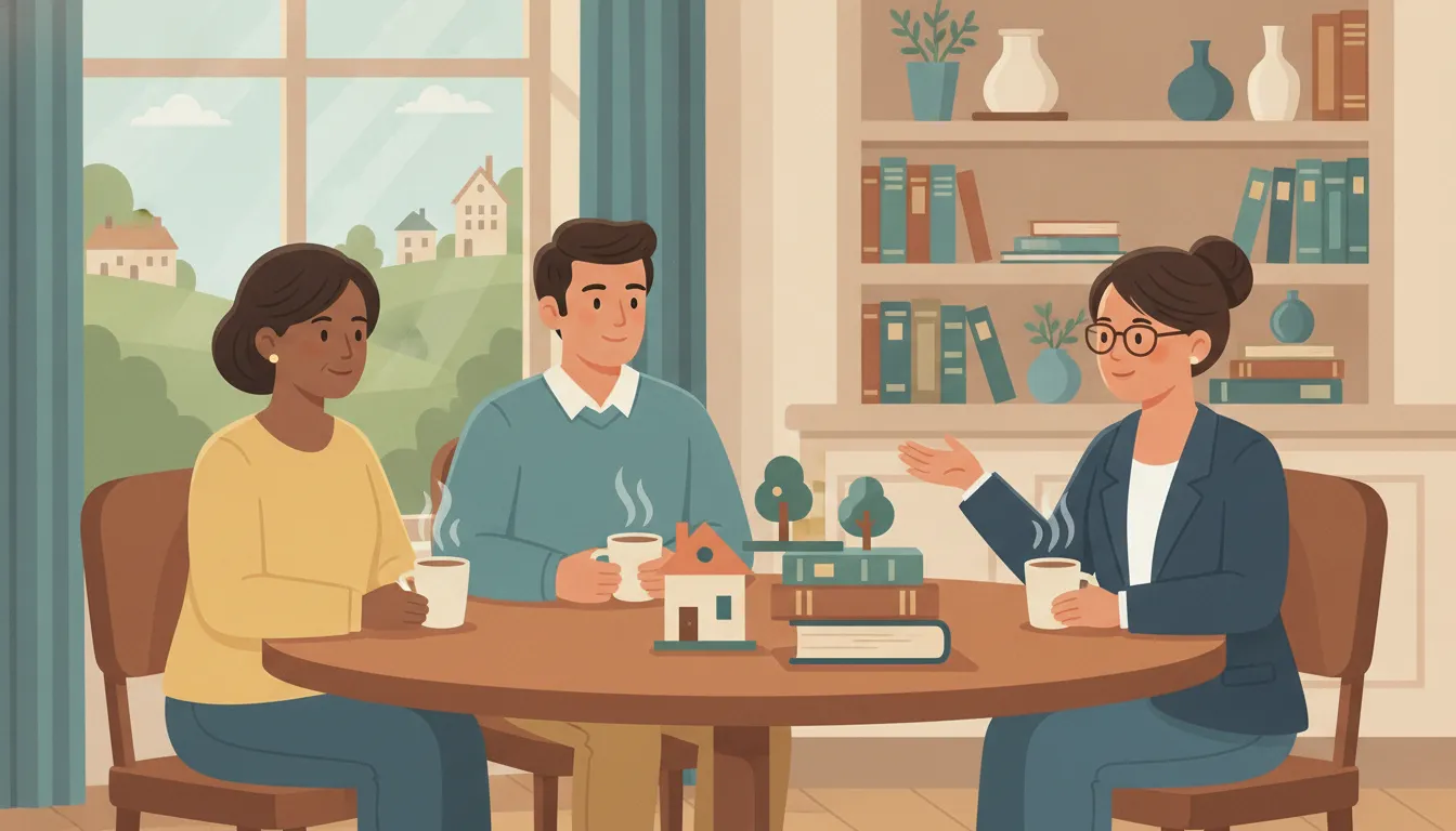 Massachusetts family meeting with an estate attorney about wills and trusts