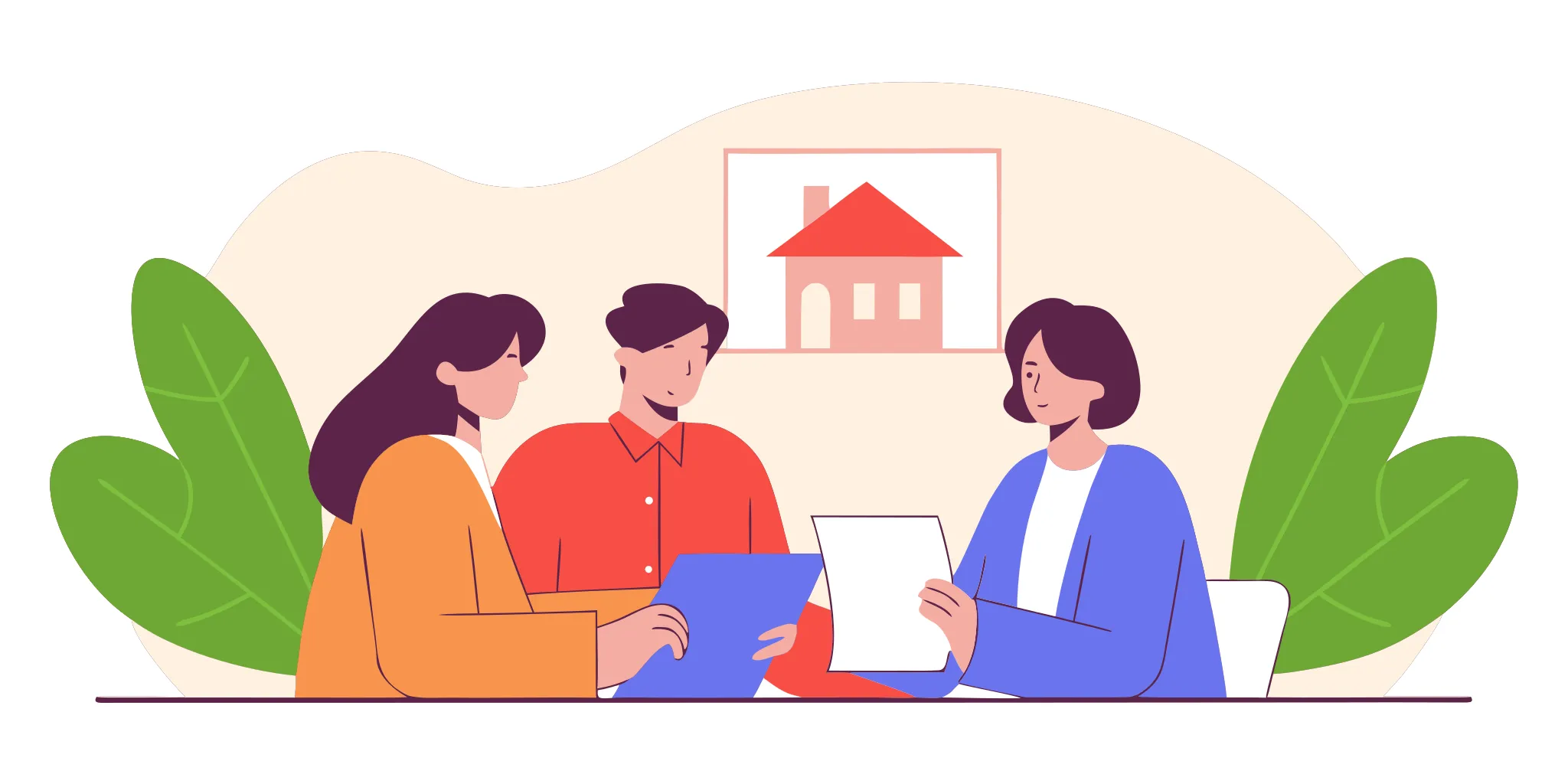 A Massachusetts family meeting with an estate planning attorney to review home ownership and homestead protection