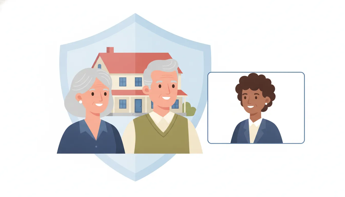 Massachusetts couple discussing asset protection trust planning with an estate planning attorney
